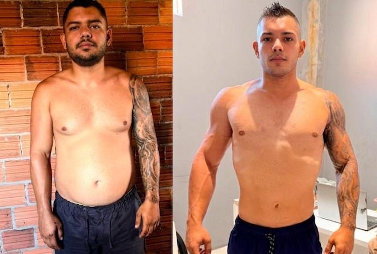 Antes e Depois Aluno