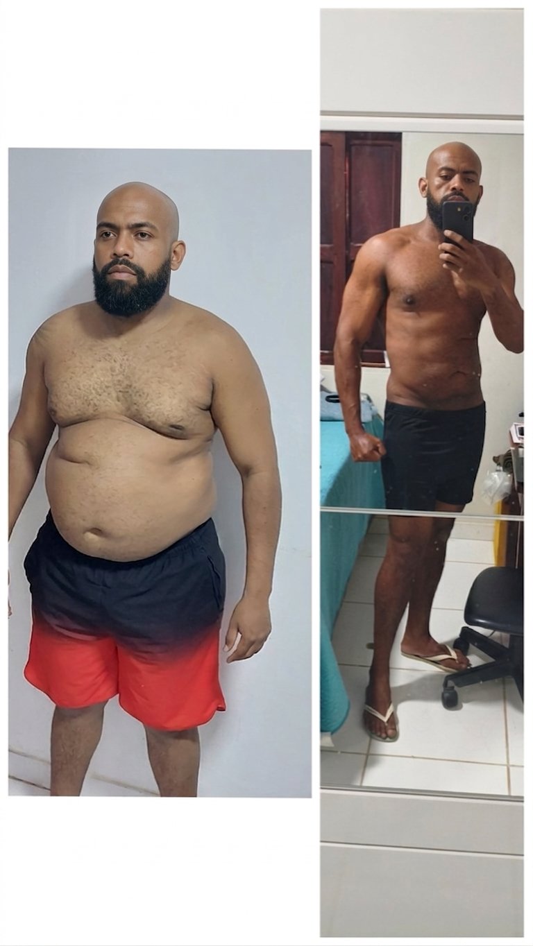 Antes e Depois Aluno